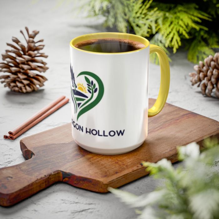 Blue Dragon Hollow Logo Mug | ceramic coffee or tea mug