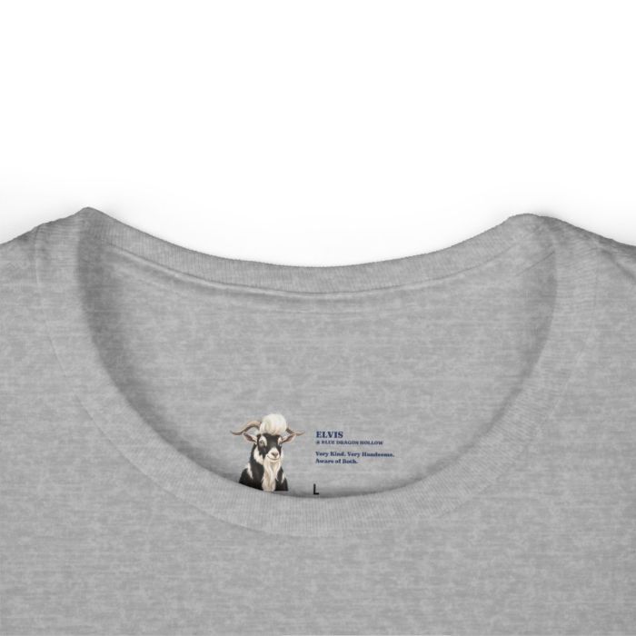 Ladies T-Shirt Featuring Elvis the G.O.A.T.