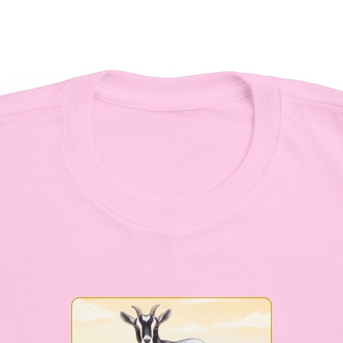 Daisy and Her Four Kids Toddler Tee — Storybook Goat Shirt for Toddlers