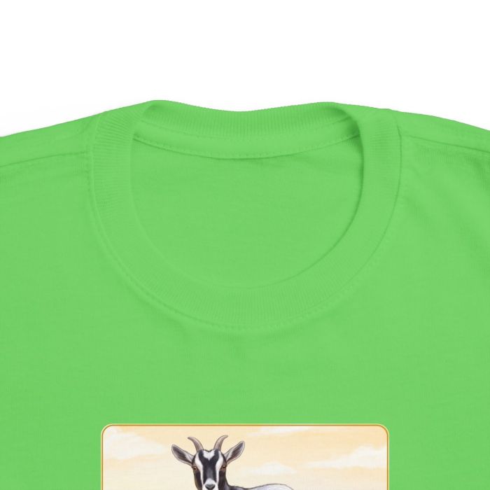 Daisy and Her Four Kids Toddler Tee — Storybook Goat Shirt for Toddlers