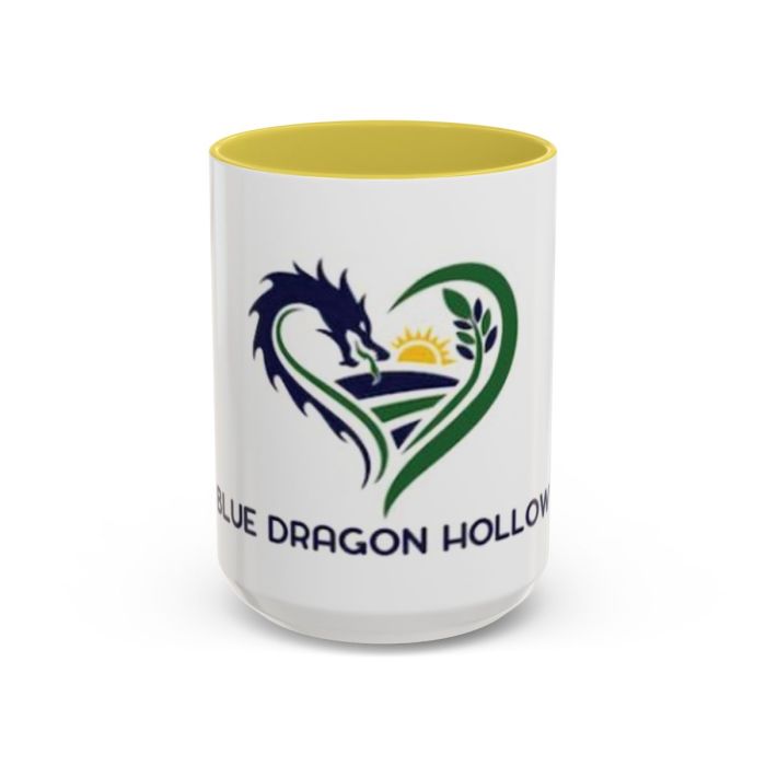 Blue Dragon Hollow Logo Mug | ceramic coffee or tea mug