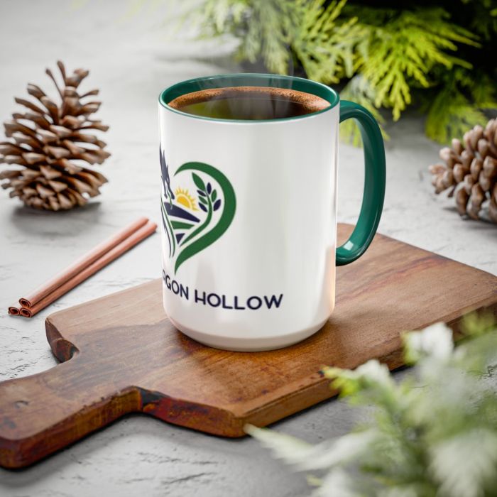 Blue Dragon Hollow Logo Mug | ceramic coffee or tea mug
