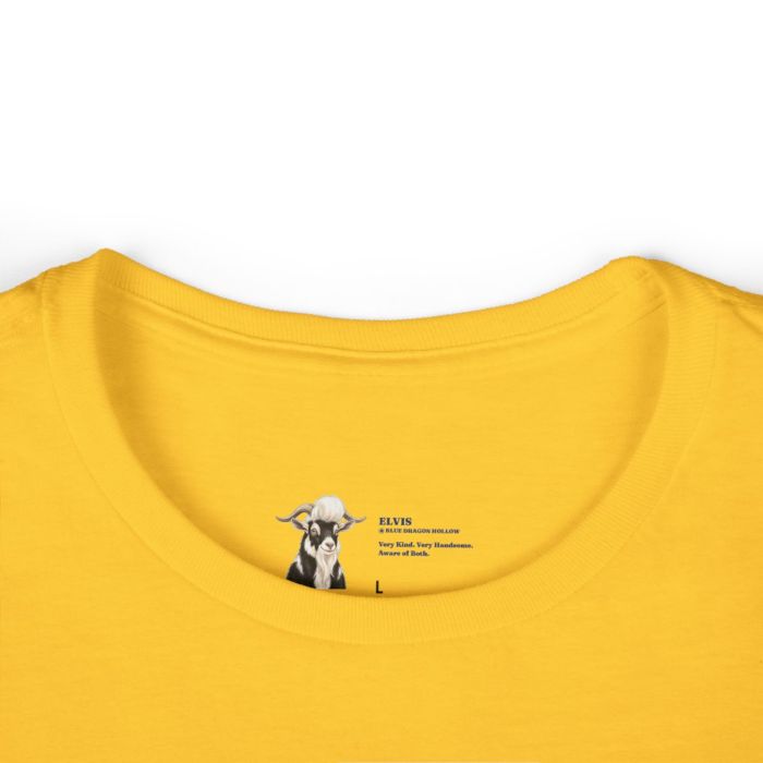 Ladies T-Shirt Featuring Elvis the G.O.A.T.