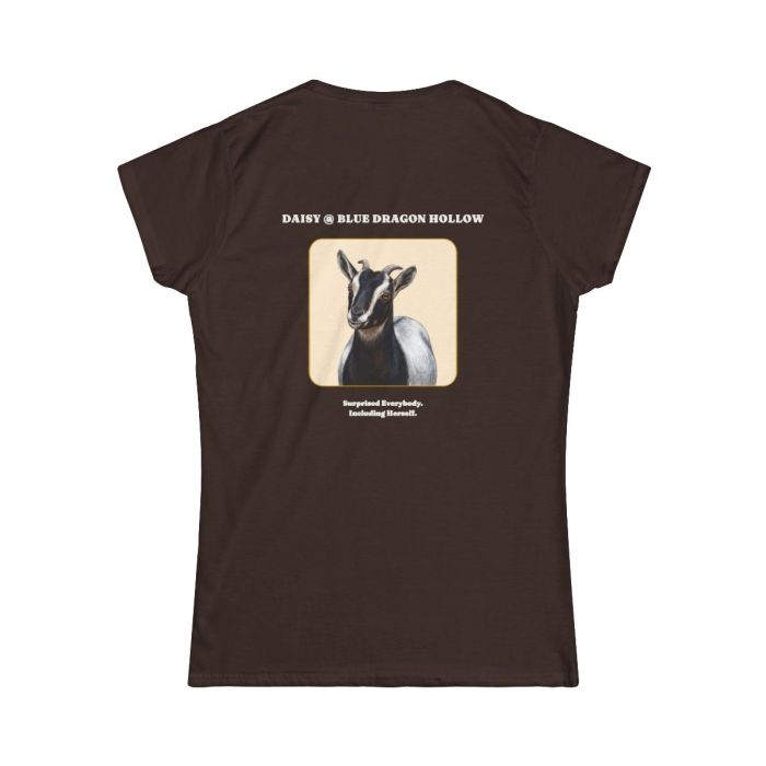 Nigerian Dwarf Goat Women's Tee — Daisy @ Blue Dragon Hollow Farm
