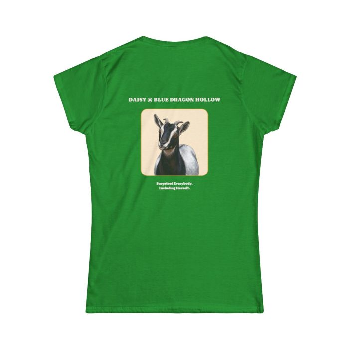 Nigerian Dwarf Goat Women's Tee — Daisy @ Blue Dragon Hollow Farm