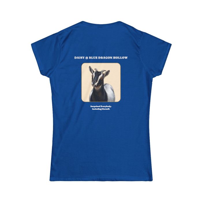 Nigerian Dwarf Goat Women's Tee — Daisy @ Blue Dragon Hollow Farm