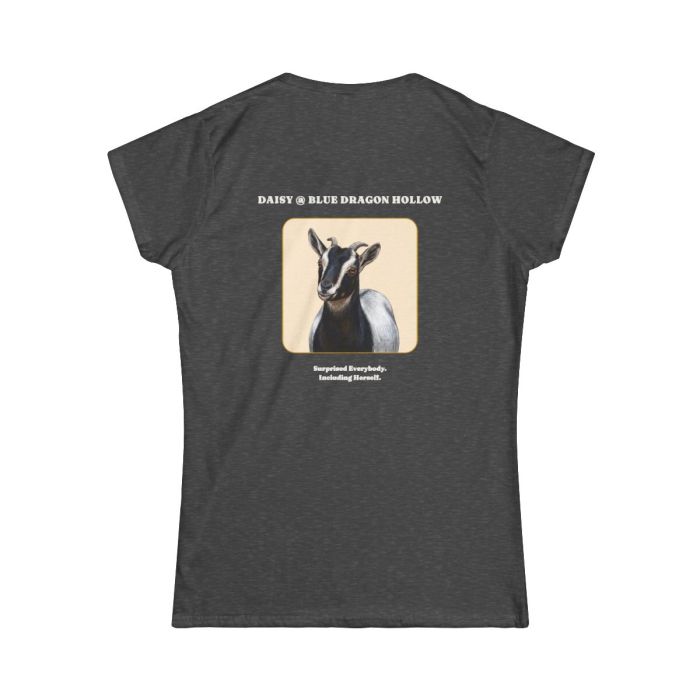 Nigerian Dwarf Goat Women's Tee — Daisy @ Blue Dragon Hollow Farm