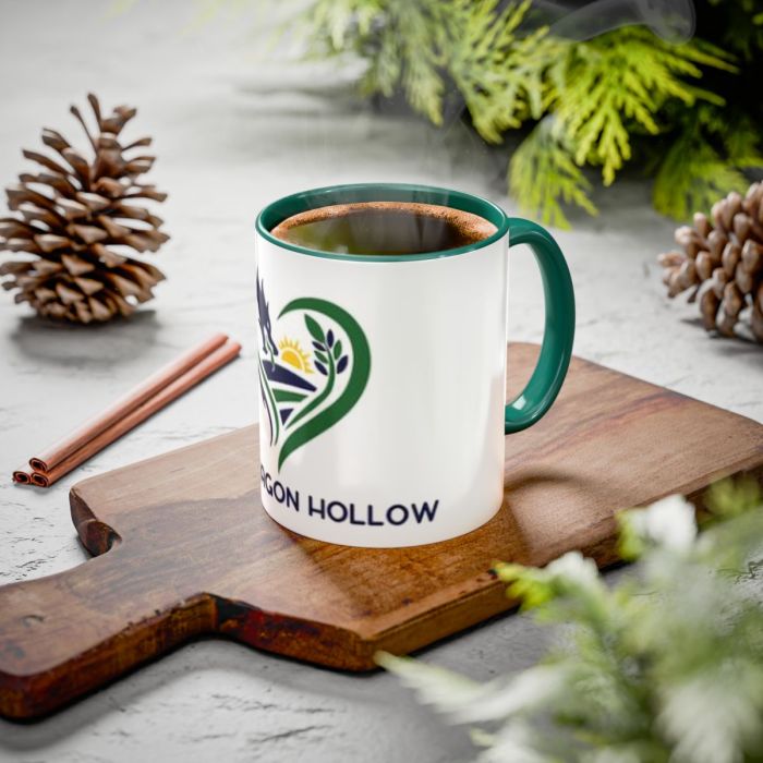 Blue Dragon Hollow Logo Mug | ceramic coffee or tea mug