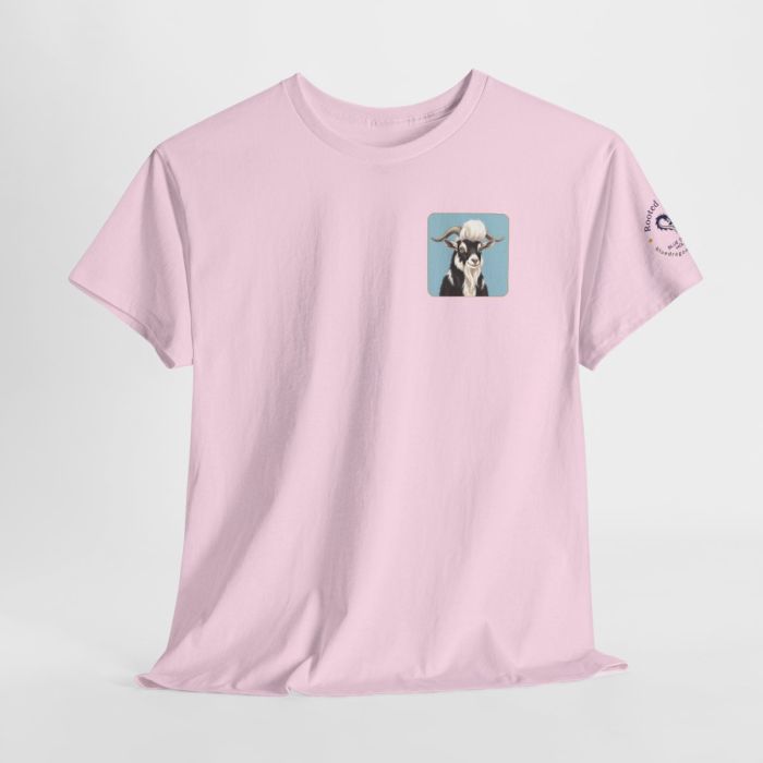 Elvis the Goat Tee | Vintage Portrait, Blue Background