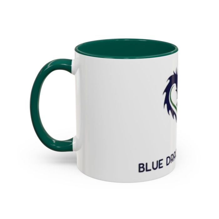 Blue Dragon Hollow Logo Mug | ceramic coffee or tea mug