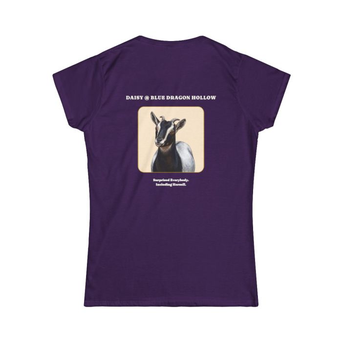Nigerian Dwarf Goat Women's Tee — Daisy @ Blue Dragon Hollow Farm