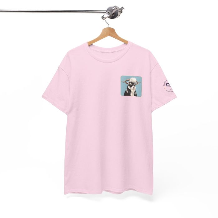 Elvis the Goat Tee | Vintage Portrait, Blue Background