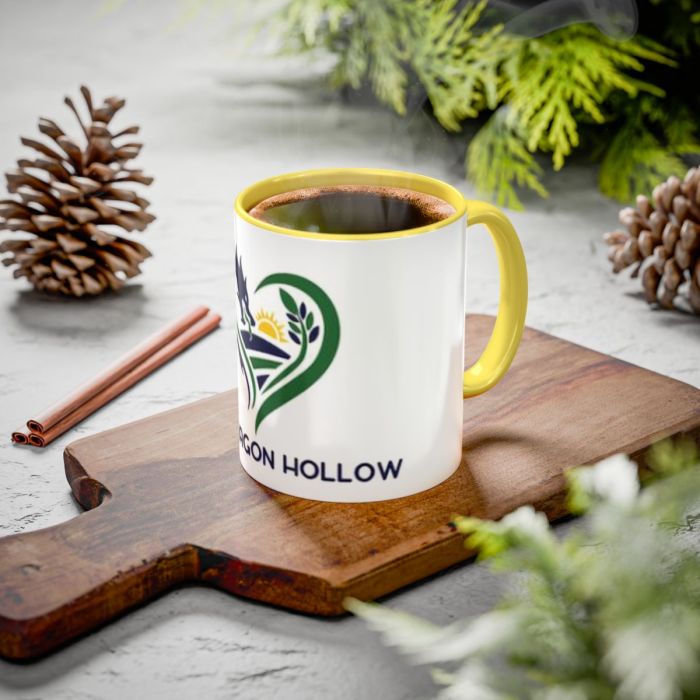 Blue Dragon Hollow Logo Mug | ceramic coffee or tea mug