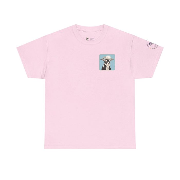 Elvis the Goat Tee | Vintage Portrait, Blue Background