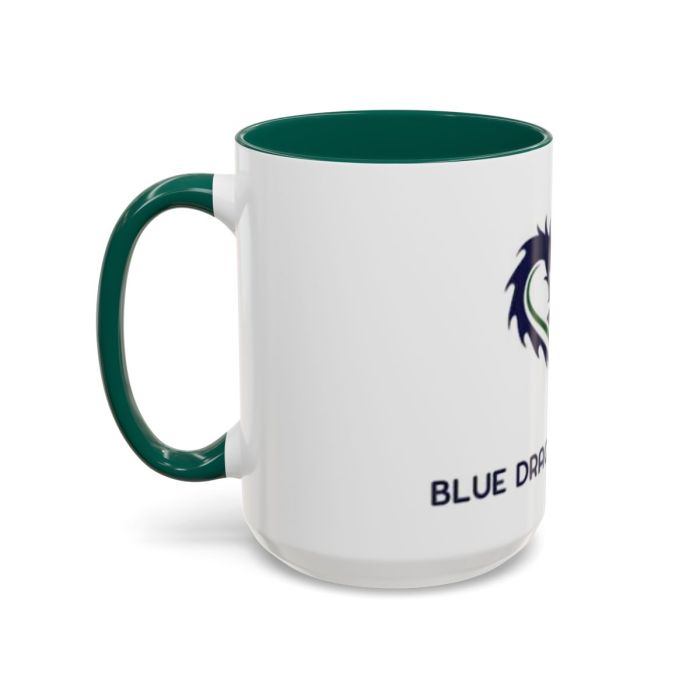 Blue Dragon Hollow Logo Mug | ceramic coffee or tea mug