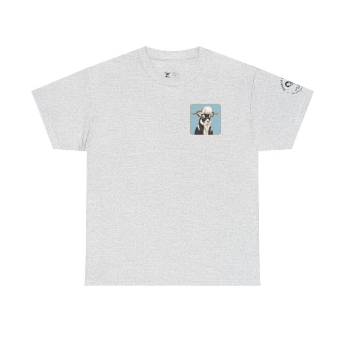 Elvis the Goat Tee | Vintage Portrait, Blue Background