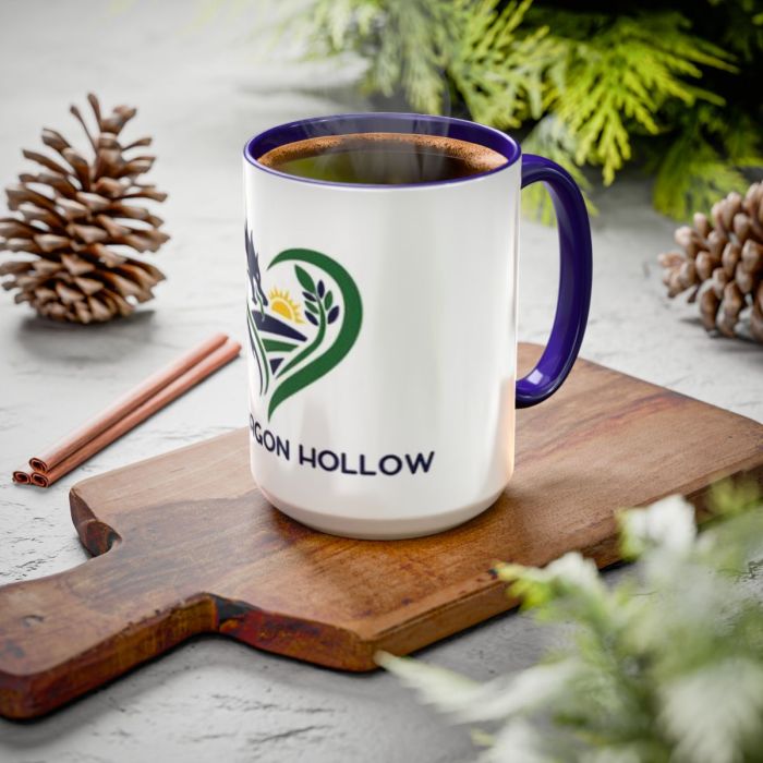 Blue Dragon Hollow Logo Mug | ceramic coffee or tea mug