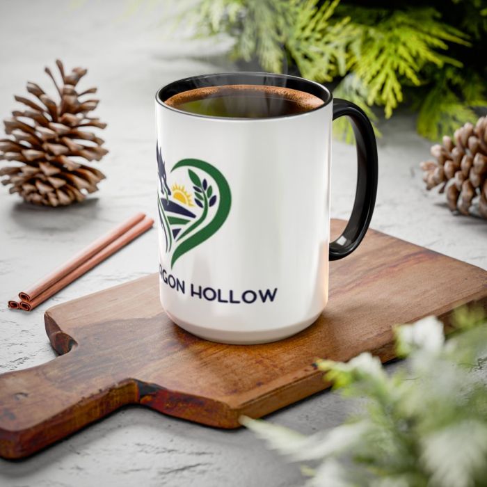 Blue Dragon Hollow Logo Mug | ceramic coffee or tea mug