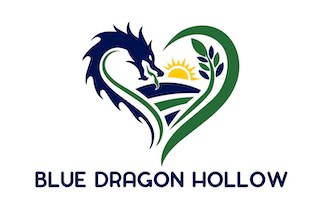 Blue Dragon Hollow - A dragon protects the crops that nurture her people